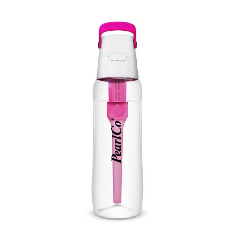 PearlCo Trinkflasche Trinkflasche SOLID mit Filter 0,7 Liter pink von PearlCo