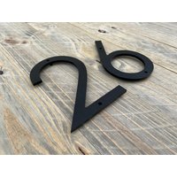 8 Zoll Moderne Hausnummern/Adressschild Adressnummern Bauernhausnummer von PearlSignCo
