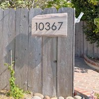 Moderne Hausnummern/Adressnummern Adressschild Hausnummer 5 Zoll Moderne Hausnummern/Adressnummern Adressschild Hausnummer 5 Zoll von PearlSignCo