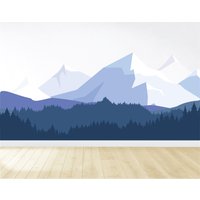 Abnehmbarer Berg Wandtatz/Abnehmbares Wandbild Selbstklebende Berge Abnehmbarer Berg Wandtatz/Abnehmbares Wandbild Selbstklebende Berge von PearlWalls