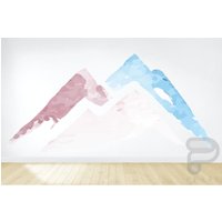 Wandtatko Berge/Kinderzimmer Wanddeko Berg Wandbild Peel & Stick Aufkleber Wandtatko Berge/Kinderzimmer Wanddeko Berg Wandbild Peel & Stick Aufkleber von PearlWalls