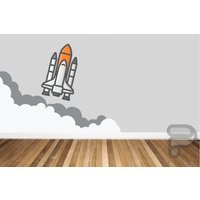 Weltraum Wandtatko/Raumschiff Wandbild Kinder Wanddeko Kinderzimmer Wandkunst Weltraum Wandtatko/Raumschiff Wandbild Kinder Wanddeko Kinderzimmer Wandkunst von PearlWalls