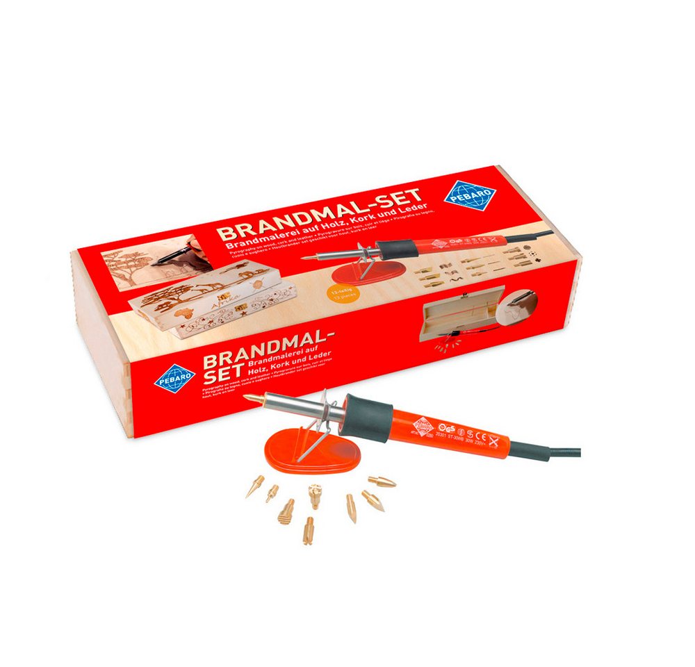 Pebaro Elektrowerkzeug-Set, inkl. Brennspitze, 13 Teile Pebaro Elektrowerkzeug-Set, inkl. Brennspitze, 13 Teile von Pebaro
