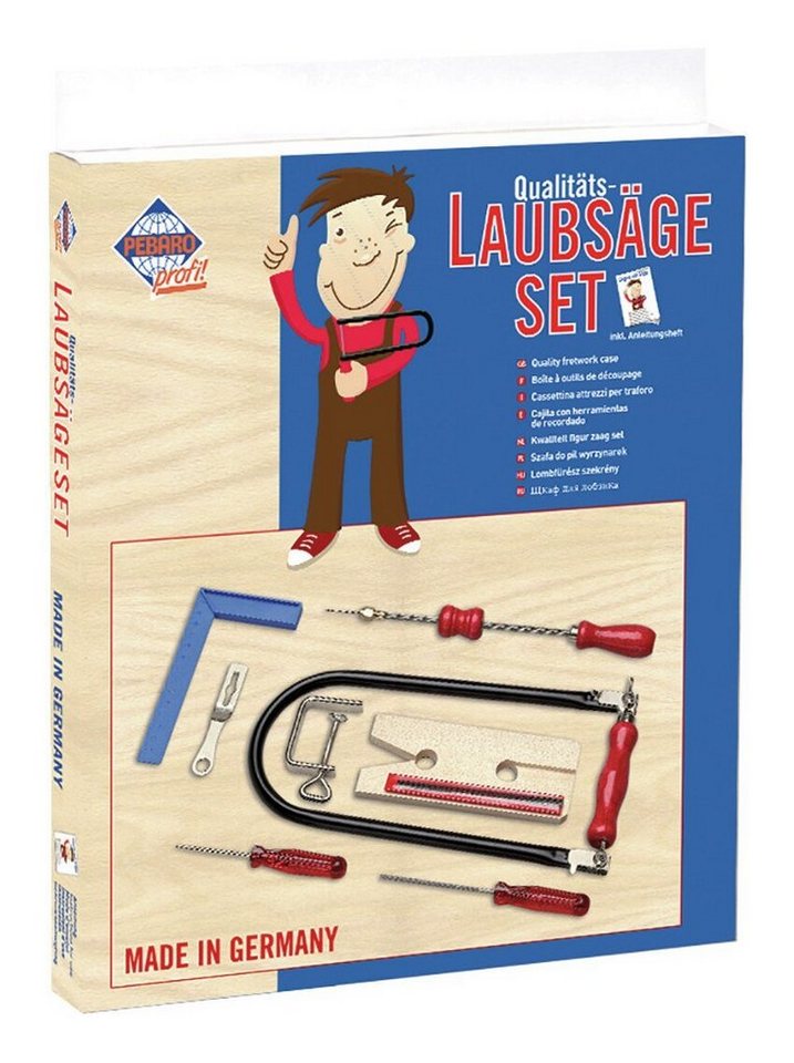 Pebaro Handsäge (10-St), Laubsägeset Type 101P 10teilig von Pebaro