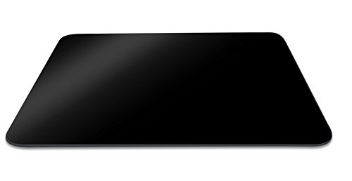 Pebbly Glastafel, Glass, Schwarz, Einzigartig von Pebbly