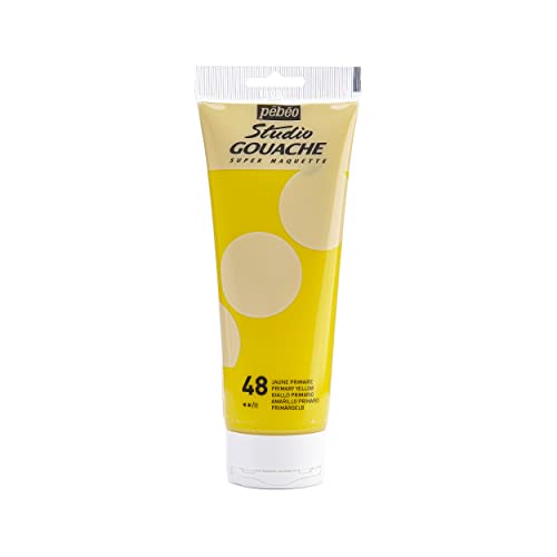 3250289 peinture tube pebeo 220ml jaune primaire von Pébéo