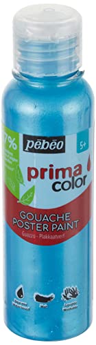 Pébéo 055558 Primacolor Pearly türkis Liquid 1 Flasche 150 ml von Pébéo