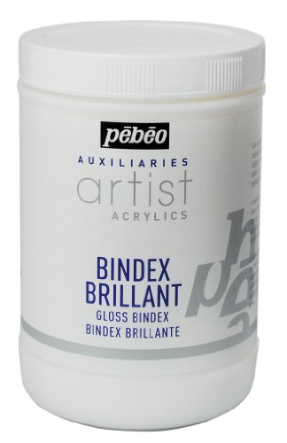 Pebeo 1 Liter Gloss Bindex Flüssigkeitsbinder, transparent Pebeo 1 Liter Gloss Bindex Flüssigkeitsbinder, transparent von PEBEO