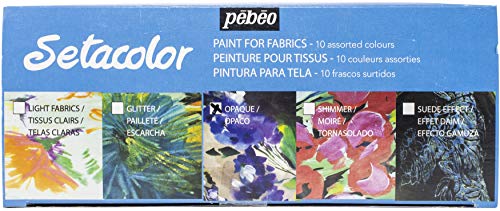Pebeo 22603 Malerei Textil sétacol blickdicht bedeckende 10 Stück 45 ml sortiert Pebeo 22603 Malerei Textil sétacol blickdicht bedeckende 10 Stück 45 ml sortiert von PEBEO