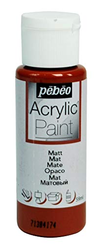 Pebeo 59 ml matt Chesnut, Acryl, Braun, 3,3 x 3,3 x 10 cm von Pebeo