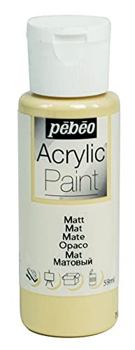 Pebeo 59 ml matt String, Acryl, Braun, 3,3 x 3,3 x 10 cm von Pebeo