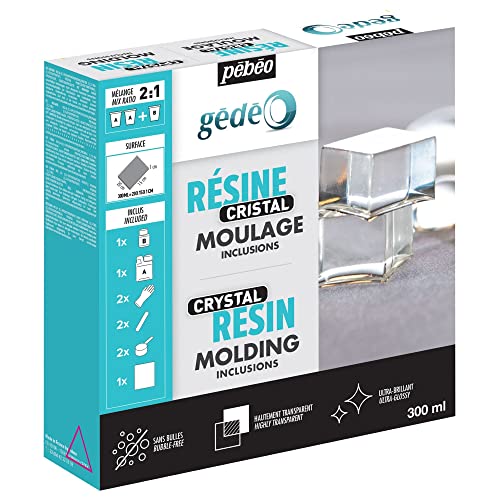 Pébéo 766334 KRISTALLHARZ 300 ML KIT von Pébéo