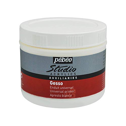 Pebeo APGS5 Studio Gesso Grundierung, 500 ml von Pébéo