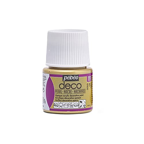 Pébéo Deco Malerei 45 ml Perlmutt gold Pébéo Deco Malerei 45 ml Perlmutt gold von PEBEO
