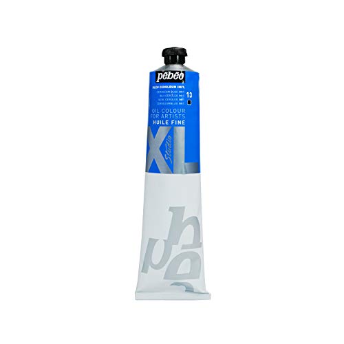 Pébéo - Feines Öl XL 200 ML - Ölgemälde - Ideal für Anfänger oder Profis - Fine Art Malerei - Feine Qualität - Pébéo Ölgemälde - Ceruleumblau Imitation - 200 ml von PEBEO