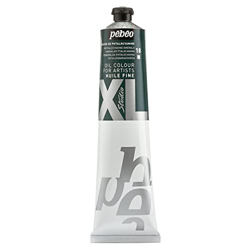 Pébéo - Feines Öl XL 200 ML - Ölgemälde - Ideal für Anfänger oder Profis - Fine Art Malerei - Feine Qualität - Pébéo Ölgemälde - Phthalocyanin-Smaragd - 200 ml Pébéo - Feines Öl XL 200 ML - Ölgemälde - Ideal für Anfänger oder Profis - Fine Art Malerei - Feine Qualität - Pébéo Ölgemälde - Phthalocyanin-Smaragd - 200 ml von PEBEO