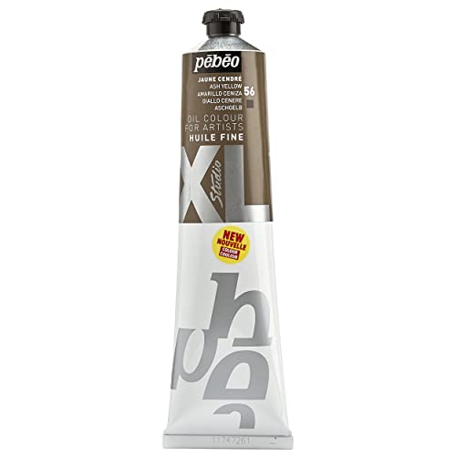 Pébéo - Feines Öl XL 200 ML - Ölgemälde - Ideal für Anfänger oder Profis - Fine Art Malerei - Feine Qualität - Pébéo Ölgemälde - Aschgelb - 200 ml von PEBEO