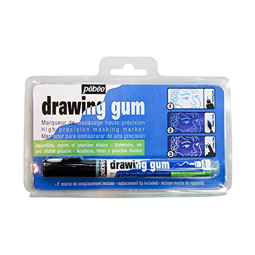 Pébéo Marker Zeichengummi-Spitzenmarker 0,7 MM, Gummi, Bläulich, 1 Stück (1er Pack) Pébéo Marker Zeichengummi-Spitzenmarker 0,7 MM, Gummi, Bläulich, 1 Stück (1er Pack) von Pébéo