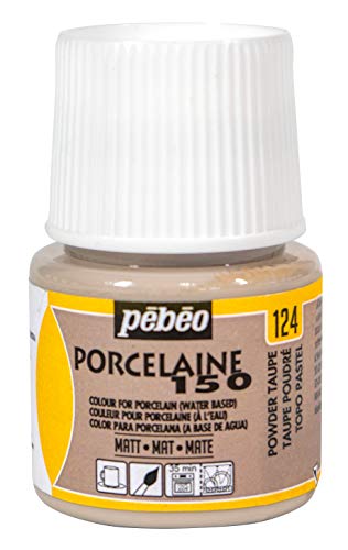 Pebeo Porzellanfarbe, Taupe, 45 ml von PEBEO