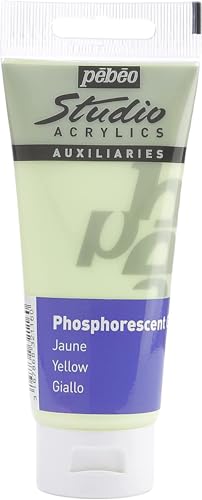 Pébéo - Studio Acryl 100 ML Phosphoreszierendes Gel Gelb - Acryl Bindemittel Autolumineszierende Phosphoreszierende Malerei - Gel Phosphoreszierende Malerei Pébéo Acryl - Gelb 100 ml Pébéo - Studio Acryl 100 ML Phosphoreszierendes Gel Gelb - Acryl Bindemittel Autolumineszierende Phosphoreszierende Malerei - Gel Phosphoreszierende Malerei Pébéo Acryl - Gelb 100 ml von PEBEO