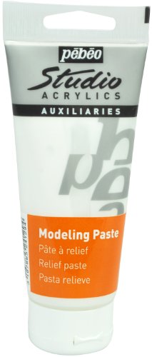 Pébéo - Studio Acrylics - High Density Relief Paste - Gebrauchsfertige Paste - Ideal für die Erstellung von Reliefs und Impastos - Reißt Nicht nach dem Trocknen - 100 ml von Pébéo