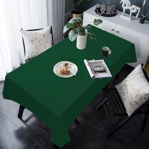 Pechiwuo Tischdecke Outdoor Grün Wetterfest Tischdecke Abwaschbar 3D Grün Tischdecken Polyester Wasserdicht Tischwäsche für Küche Garten Party Biertisch, 140x200 cm 4902v von Pechiwuo