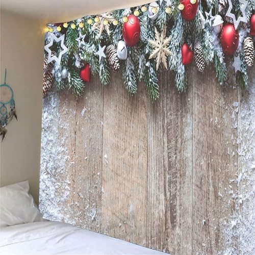Pechiwuo Weihnachtskugeln Wandteppich Schneeflocke Wandbehang Weihnachten Wandtuch Aesthetic mit Muster Wandteppiche 3D Tapisserie Tapestry für Schlafzimmer Wohnzimmer Wohnheim Deko 220 x 240 cm E79 Pechiwuo Weihnachtskugeln Wandteppich Schneeflocke Wandbehang Weihnachten Wandtuch Aesthetic mit Muster Wandteppiche 3D Tapisserie Tapestry für Schlafzimmer Wohnzimmer Wohnheim Deko 220 x 240 cm E79 von Pechiwuo