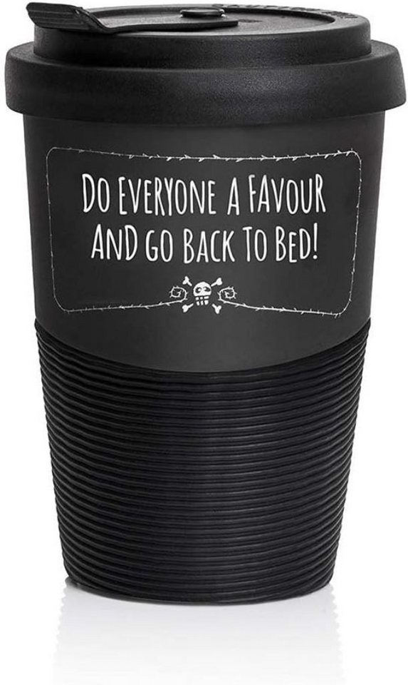Pechkeks Coffee-to-go-Becher Pechkeks Misfortune Cookies Kaffee Becher To Go Porzellan mit Deckel von Pechkeks