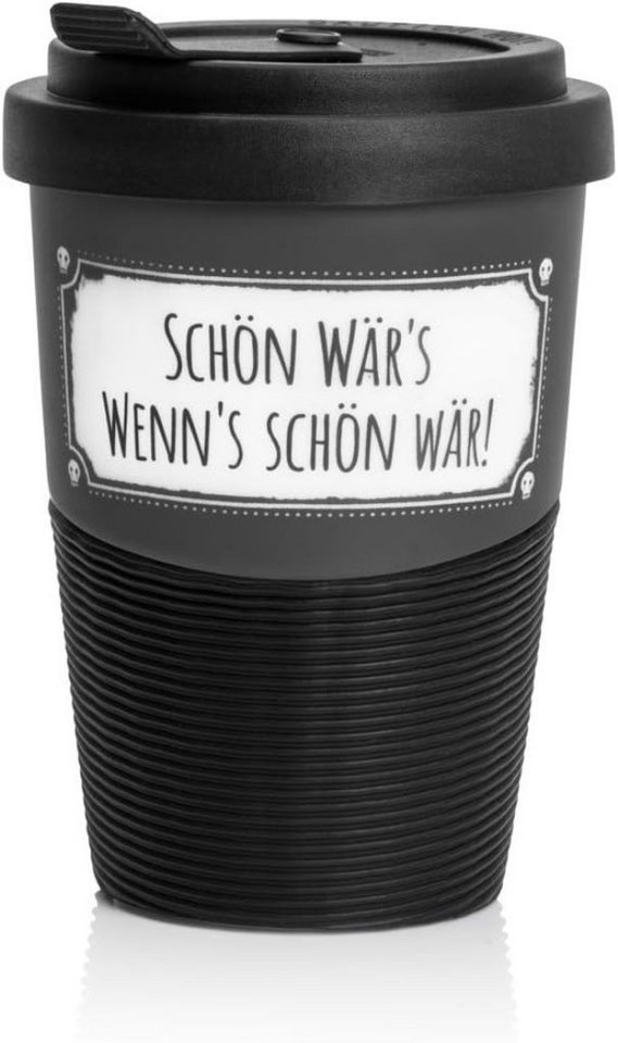 Pechkeks Coffee-to-go-Becher Pechkeks Misfortune Cookies Kaffee Becher To Go Porzellan mit Deckel von Pechkeks