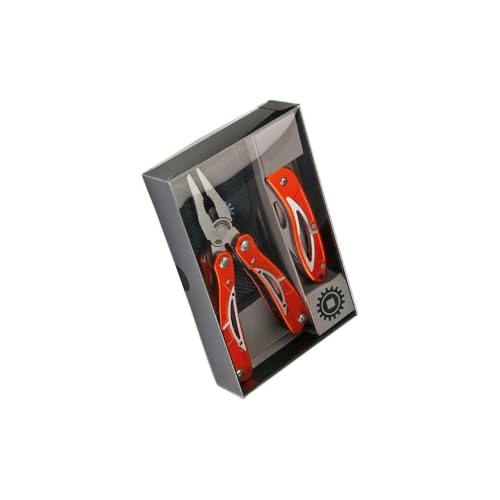 MOB Multifunktionssatz 'Multi-Tool' - 2-teilig (Multitool und Klappmesser) inkl. Textil-Gürteltasche von Peddinghaus