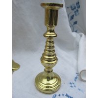 Vintage Baldwin Messing Kerzenständer - 5 Zoll Kleiner Kerzenhalter von PeddlersCaravan