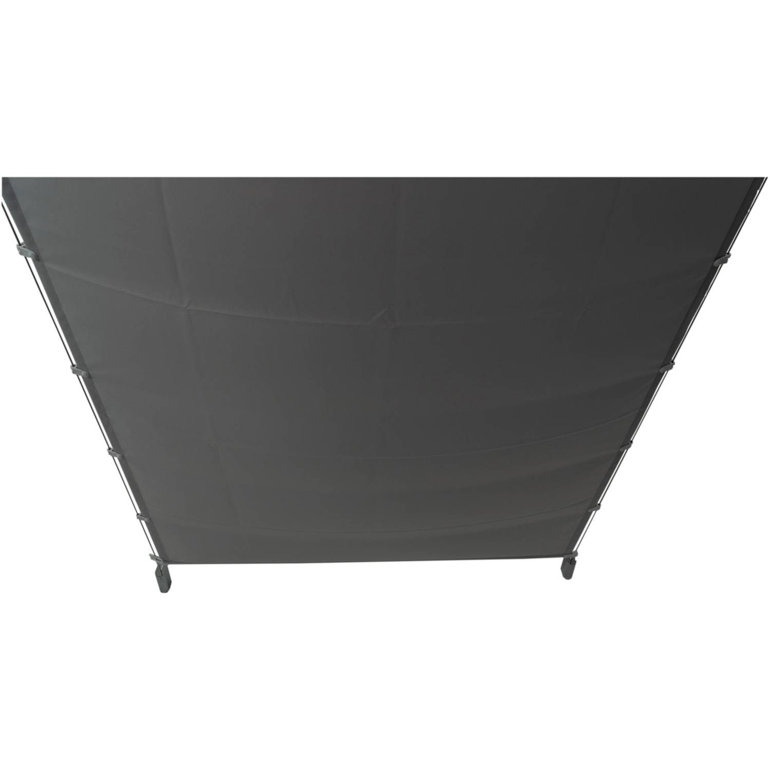 Peddy Shield Sonnensegel Seilspanntechnik 330 cm x 200 cm Anthrazit von Peddy Shield
