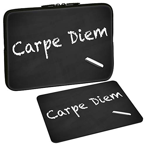 PEDEA Design Tasche 10 / Mauspad, carpe diem von Pedea