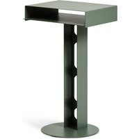 Pedestal - Sidekick Table, moosgrün von Pedestal