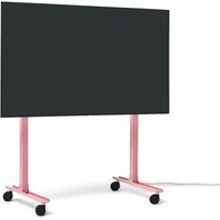 Pedestal - Straight Rollin' TV-Ständer, 40 - 70 Zoll, bubble gum von Pedestal