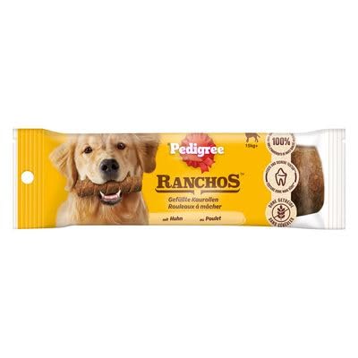PEDIGREE® RANCHOS™ Gefüllte Kaurollen Maxi 80g von Pedigree