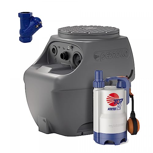 Pedrollo Sar250top2 Vortex Hebestation, 250 l, mit Ventil und integriertem Ventil Pedrollo Sar250top2 Vortex Hebestation, 250 l, mit Ventil und integriertem Ventil von Pedrollo