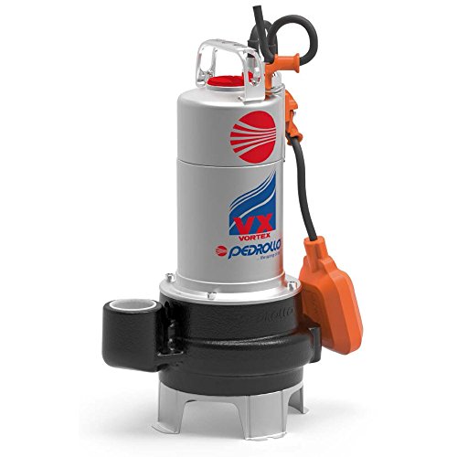 VORTEX Submersible Pump for Sewage Water VXm 15/50-N 10M 1,5Hp 240V Pedrollo von Pedrollo
