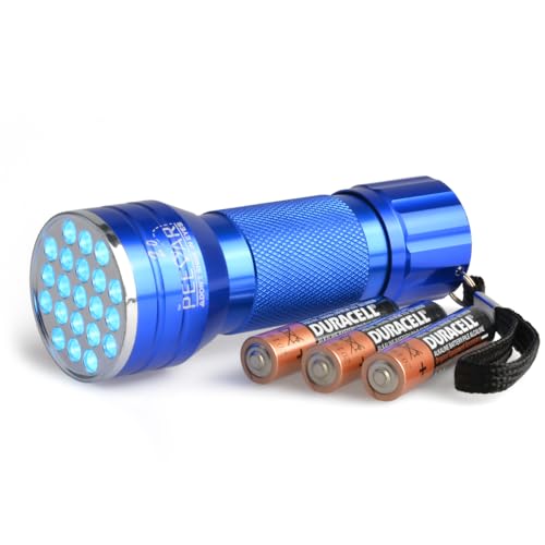 PeeDar 2.0 21 LED UV Haustier-Urin Detektor Schwarzlicht Taschenlampe + Katzen & Hunde Verhaltensbuch + 3 AAA Batterien. Extrem helle 380-385NM LEDs finden unsichtbare Flecken sofort! Auch geeignet für Nagetier-Urin und Leckstellen Erkennung, Hotel Inspektion, UV Party. PeeDar 2.0 21 LED UV Haustier-Urin Detektor Schwarzlicht Taschenlampe + Katzen & Hunde Verhaltensbuch + 3 AAA Batterien. Extrem helle 380-385NM LEDs finden unsichtbare Flecken sofort! Auch geeignet für Nagetier-Urin und Leckstellen Erkennung, Hotel Inspektion, UV Party. von PeeDar