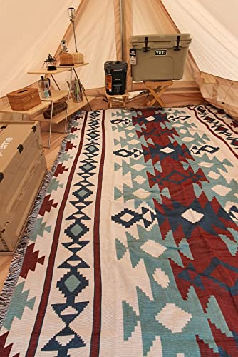 Peel Forest Outdoor Teppich Boho Decke,Camping,marokkanisch,reisedecke,Ethno,Wohnwagen,Decke draußen,(60"X80")… von Peel Forest