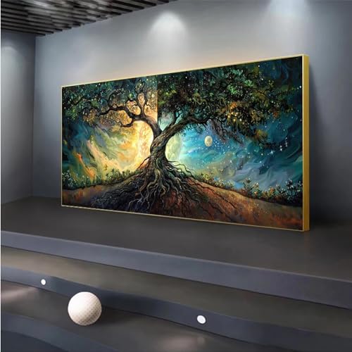 Diamond Painting Baum des Lebens Malen Nach Zahlen Erwachsene 5D Diamant Painting Bilder Kinder DIY Diamond Art Malerei Dimondpaintin Groß XXL Full Drill Stickerei für Home Wanddeko Gifts 90x180cm Diamond Painting Baum des Lebens Malen Nach Zahlen Erwachsene 5D Diamant Painting Bilder Kinder DIY Diamond Art Malerei Dimondpaintin Groß XXL Full Drill Stickerei für Home Wanddeko Gifts 90x180cm von Peepezo