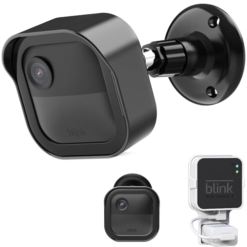 Blink Outdoor 4th Gen Kamerahalterung, 1 Packung wetterfestes Schutzgehäuse und 360 Grad verstellbare Halterung mit Sync-Modul 2 für Blink Outdoor Sicherheitskamerasystem von Pefecon