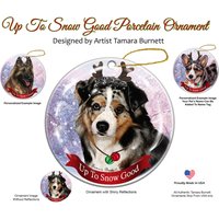 Australian Shepherd Blue Merle Up To Snow Gute Verzierung Australian Shepherd Blue Merle Up To Snow Gute Verzierung von PegasusPetsCo