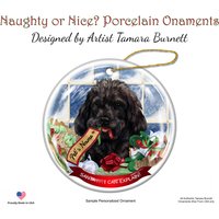 Cockapoo Black Santa Kann Ich Erklären Weihnachtsverzierung Cockapoo Black Santa Kann Ich Erklären Weihnachtsverzierung von PegasusPetsCo
