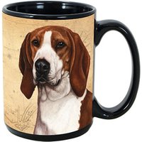 Coonhound | Treeing Walker Tasse 15 Unzen Schwarze Kaffeetasse, Mein Treuer Freund - Dekoriert in Den Usa Von Pegasuspets Coonhound | Treeing Walker Tasse 15 Unzen Schwarze Kaffeetasse, Mein Treuer Freund - Dekoriert in Den Usa Von Pegasuspets von PegasusPetsCo