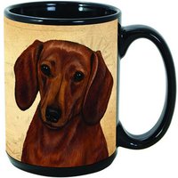 Dackel Rot 15 Unzen Kaffeebecher - My Faithful Friend Dackel Rot 15 Unzen Kaffeebecher - My Faithful Friend von PegasusPetsCo