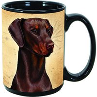 Dobermann | Natural Red 15 Unzen Kaffeebecher - My Faithful Friend Dobermann | Natural Red 15 Unzen Kaffeebecher - My Faithful Friend von PegasusPetsCo