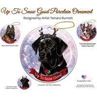 Labrador Englisch Black Up To Snow Gute Verzierung von PegasusPetsCo