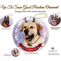 Labrador Englisch Gelb Up To Snow Gute Verzierung Labrador Englisch Gelb Up To Snow Gute Verzierung von PegasusPetsCo