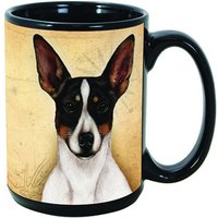 Rat Terrier | Tri Cropped 15 Unzen Kaffeetasse - Mein Zuverlässiger Freund Rat Terrier | Tri Cropped 15 Unzen Kaffeetasse - Mein Zuverlässiger Freund von PegasusPetsCo
